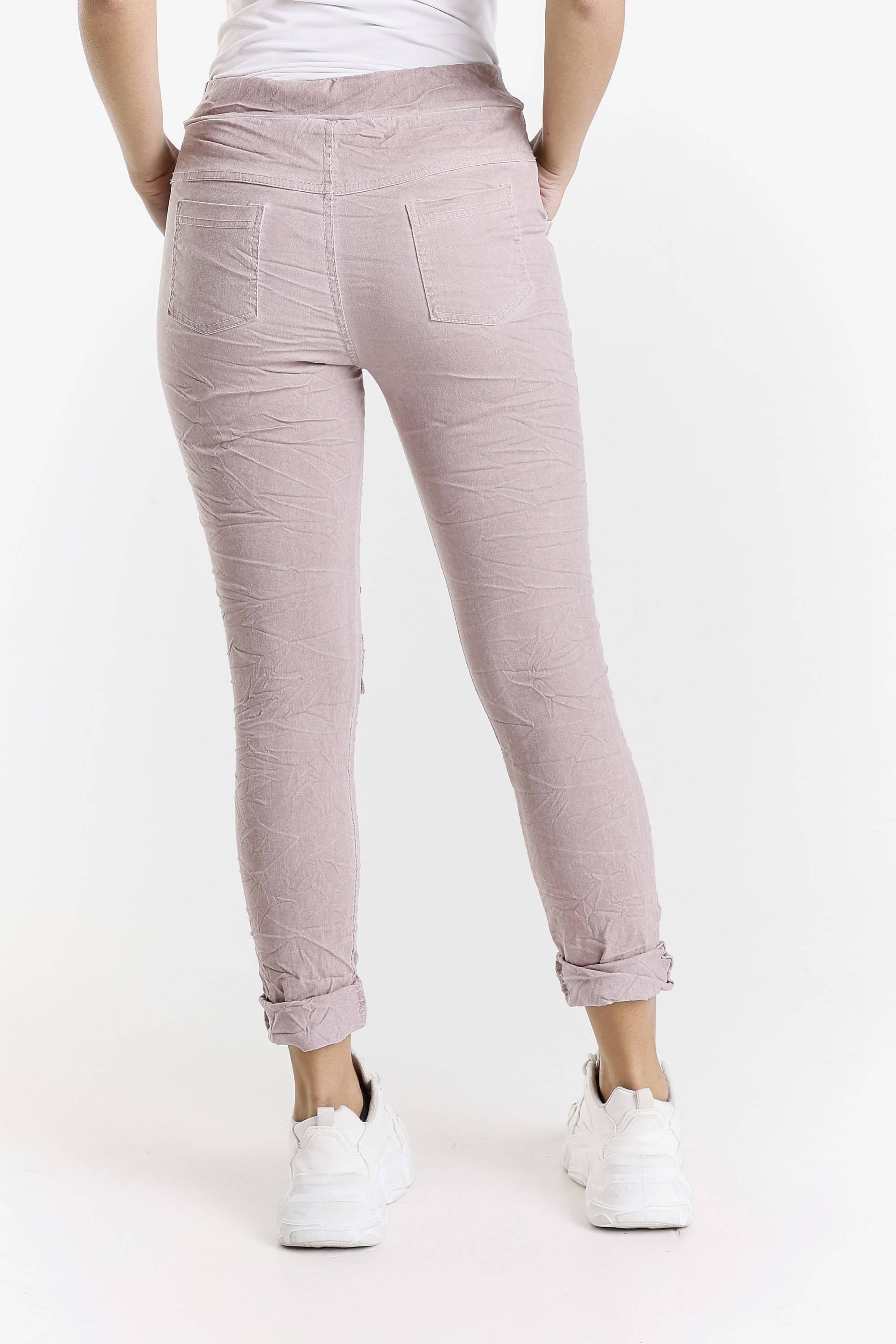 TINA Stephens Italy/Tees By Tina – Engroshandel Bukser - Dame – Kelly Leopard pailletbukser med pailletter (PL192L)15