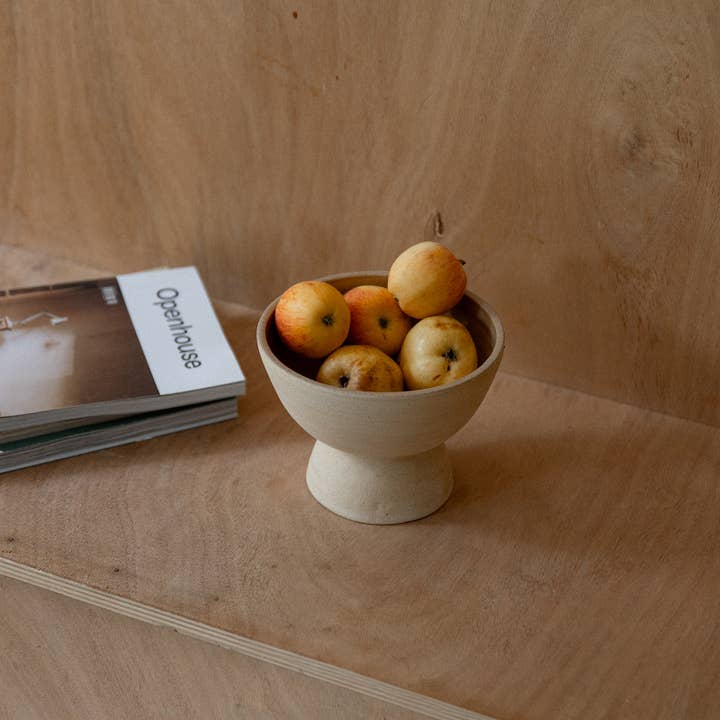 Claycraft – wholesale Prydnad – Dubbelbåge skål honung fruktskål entré design
