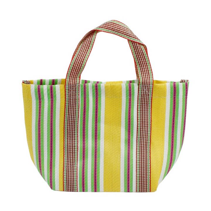 Sac à déjeuner tissé recyclé - Plage pour la vente par Green Pioneer: A Slice of Green + ReSpiin