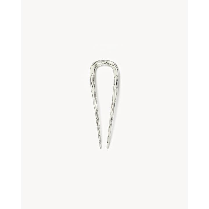 Fermaglio per capelli francese ondulato Petite in argento per la vendita all'ingrosso da parte di MACHETE