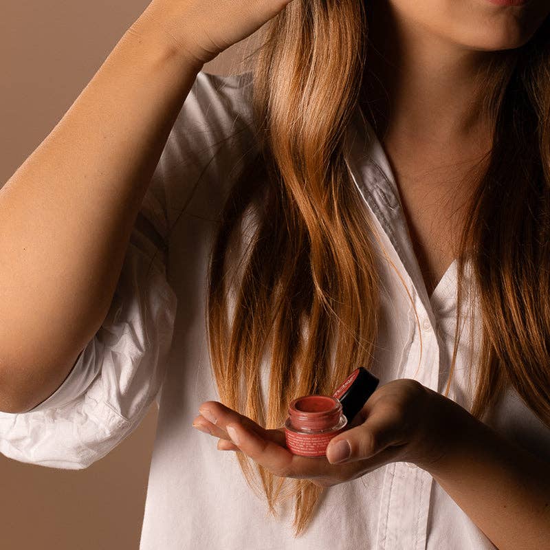 Soin de Soi - Wholesale Lip Balm - ROSE - Tinted balm for lips and cheeks4