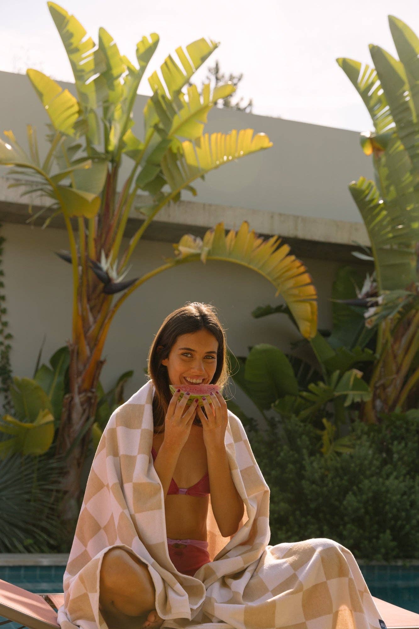 Torres Novas - Wholesale Beach Towel - Chequered Gibalta Beach Towel15