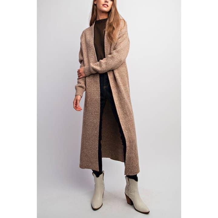 9000 KLASSISK LANG HYGGELIG SWEATER FRAKKE for engroshandel hos Coloring You