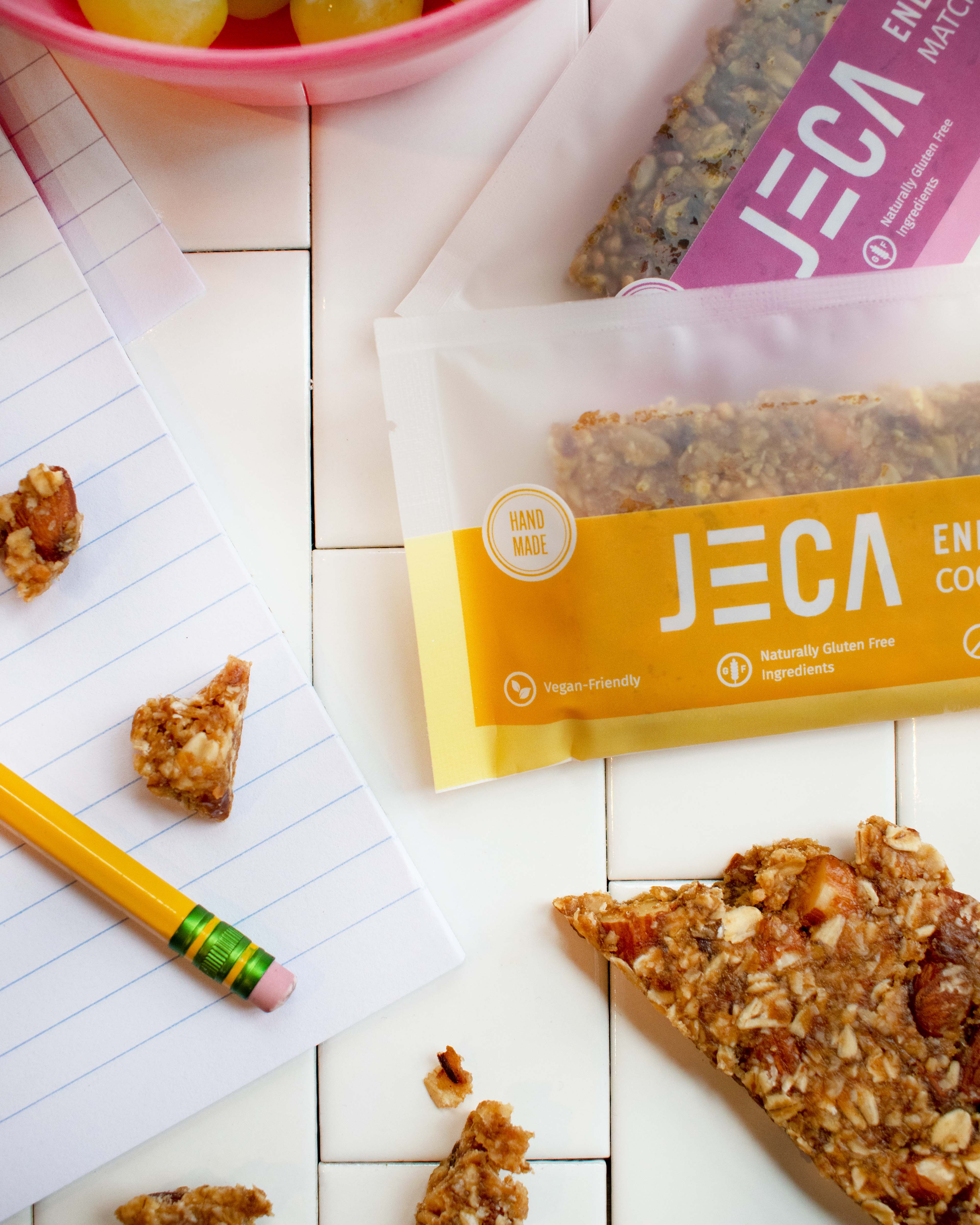 Jeca Energy Bars - Vente Barres de céréales - Barre énergétique à la noix de coco et au curry5