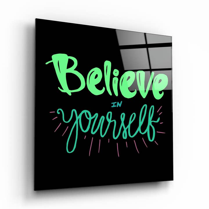 ・"Acredita em Ti"・Arte em Vidro por atacado de Artdesigna KG