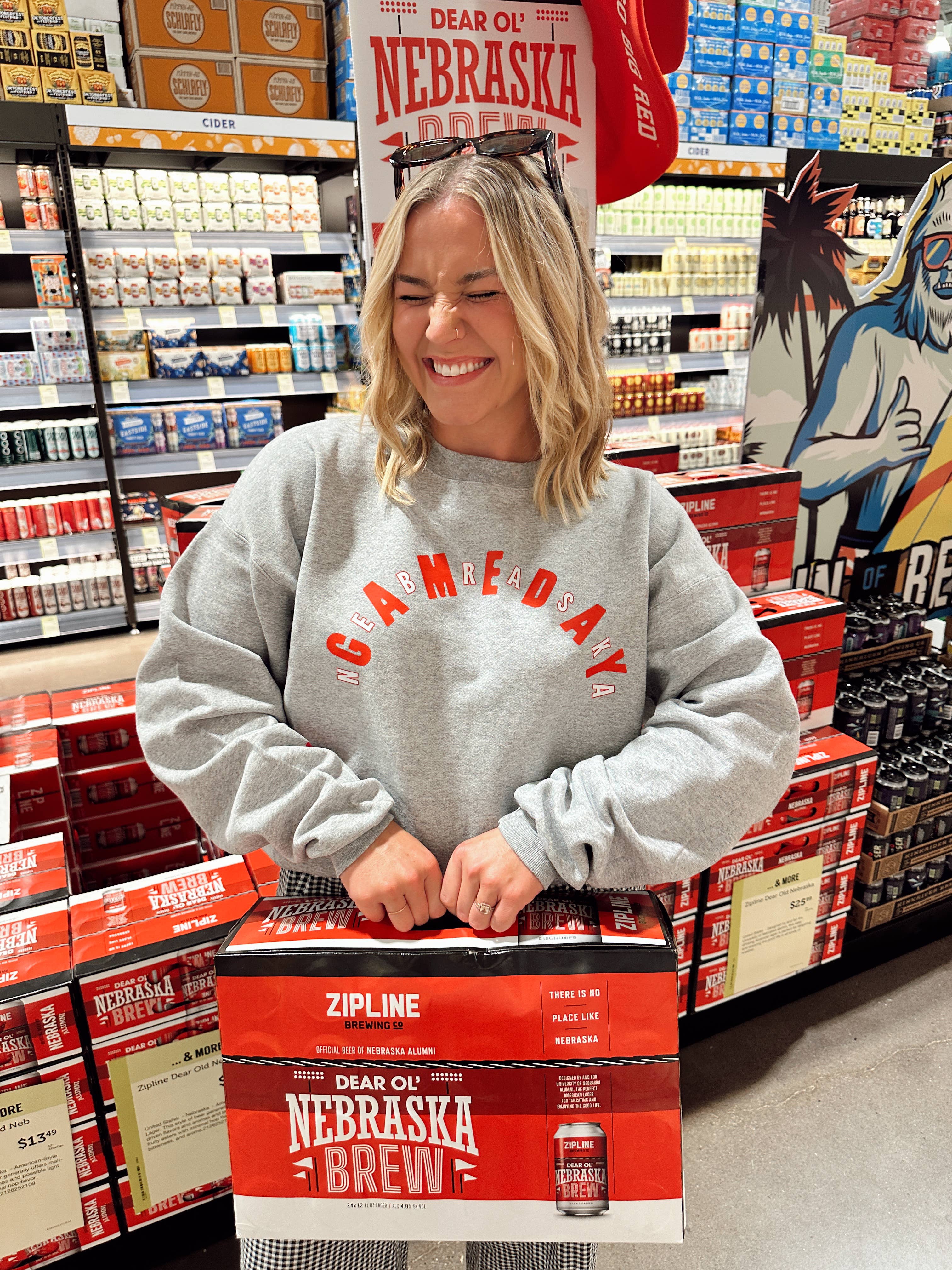 The Cold Hearted Collective - Wholesale Sweatshirt - Unisex - Nebraska Game Day Crewneck3