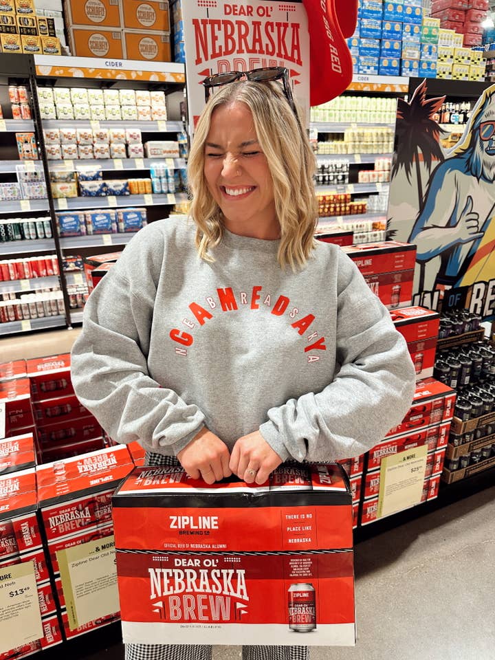 The Cold Hearted Collective - Wholesale Sweatshirt - Unisex - Nebraska Game Day Crewneck3