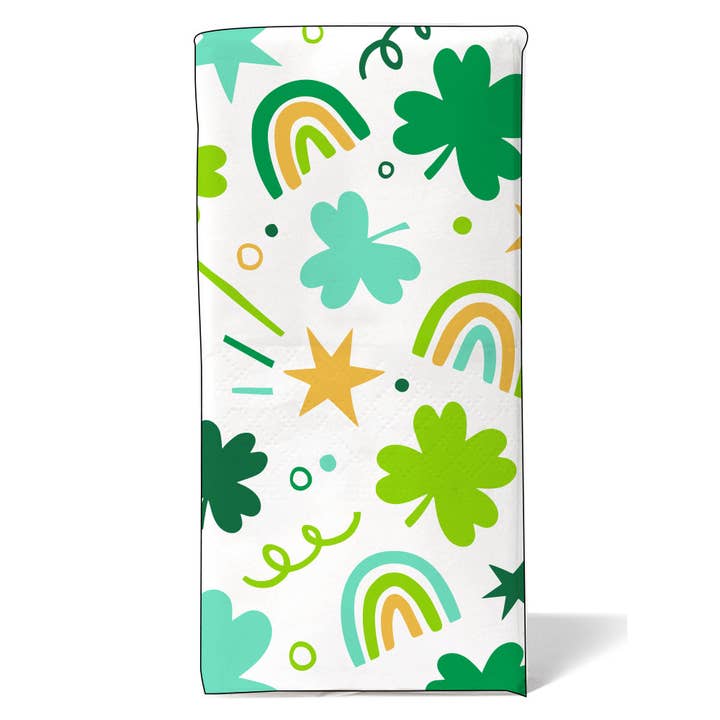 St. Patrick's Day Pocket Tissue | Irish Fun - 10ct Pk for wholesale by soiree-sisters