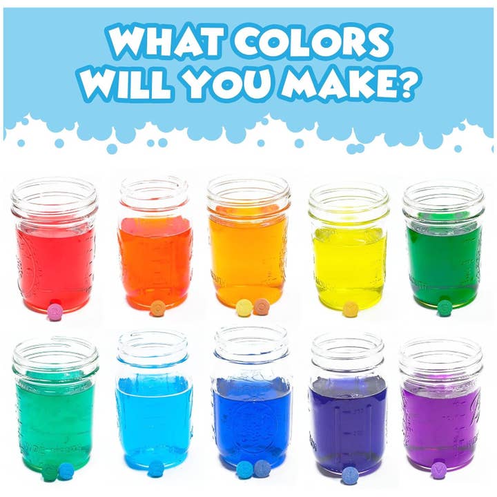 Tub Works LLC - Wholesale Bath Toy - Baby - Tub Works® Bath Color Fizzies™, 150 Count1