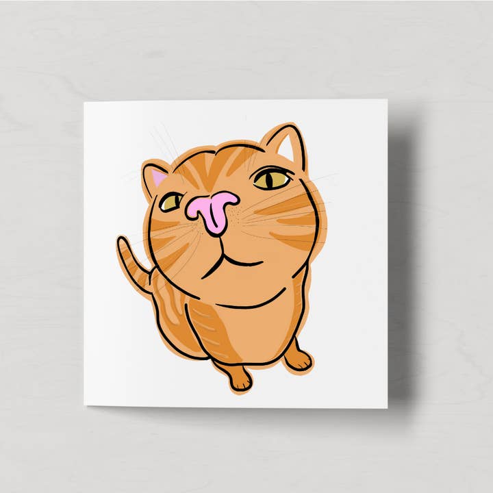 Grandi baci - Ginger Cat per la vendita all'ingrosso da parte di FloofAndFlump Designs