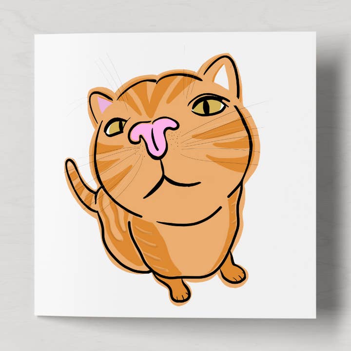 Store kys - Ingefær Cat for engroshandel hos FloofAndFlump Designs