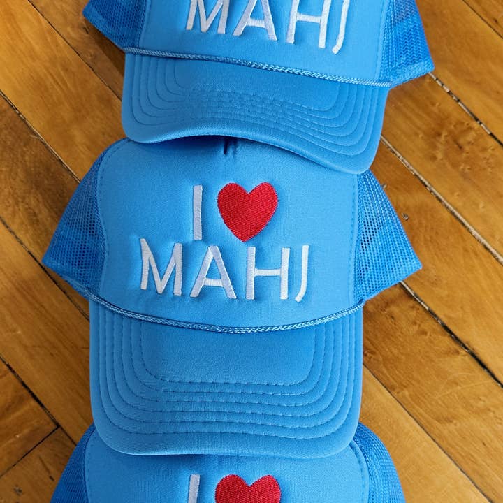 La Fête Goods - Wholesale Trucker Hat - Women's - I Heart Mahjong Trucker Hat0