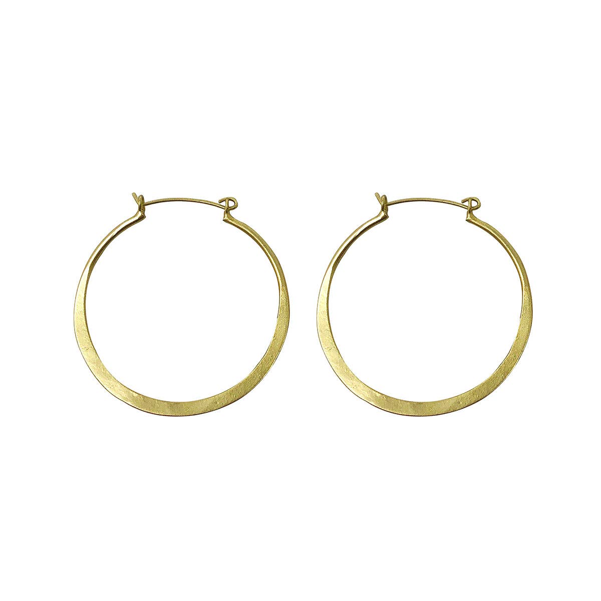 WorldFinds - Wholesale Hoop Earrings - Organic Hoops - Gold2
