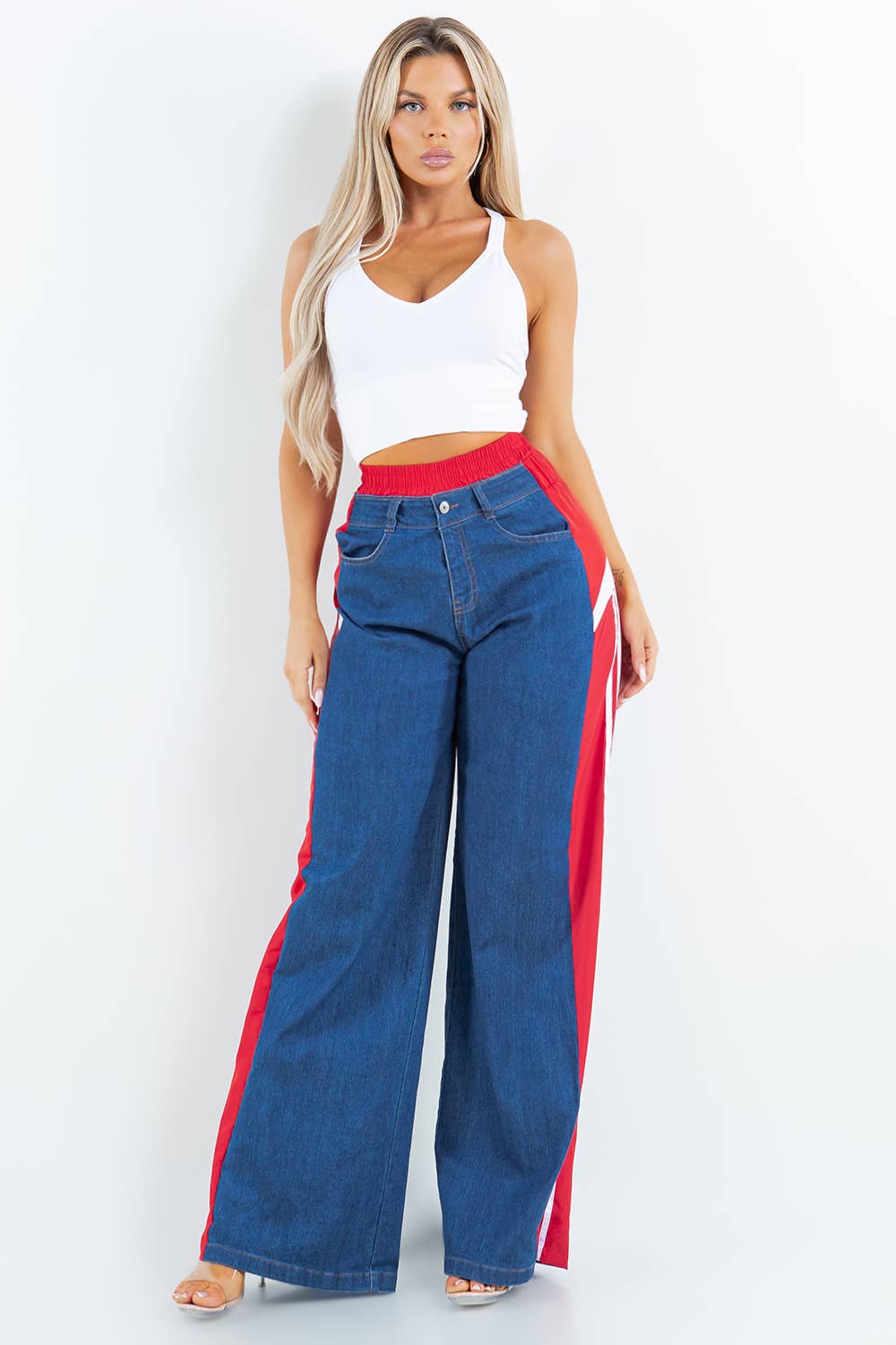 LABIJOU – wholesale Top & pants set (NOT Loungewear) – Women's – PD240 DENIM COMBO10