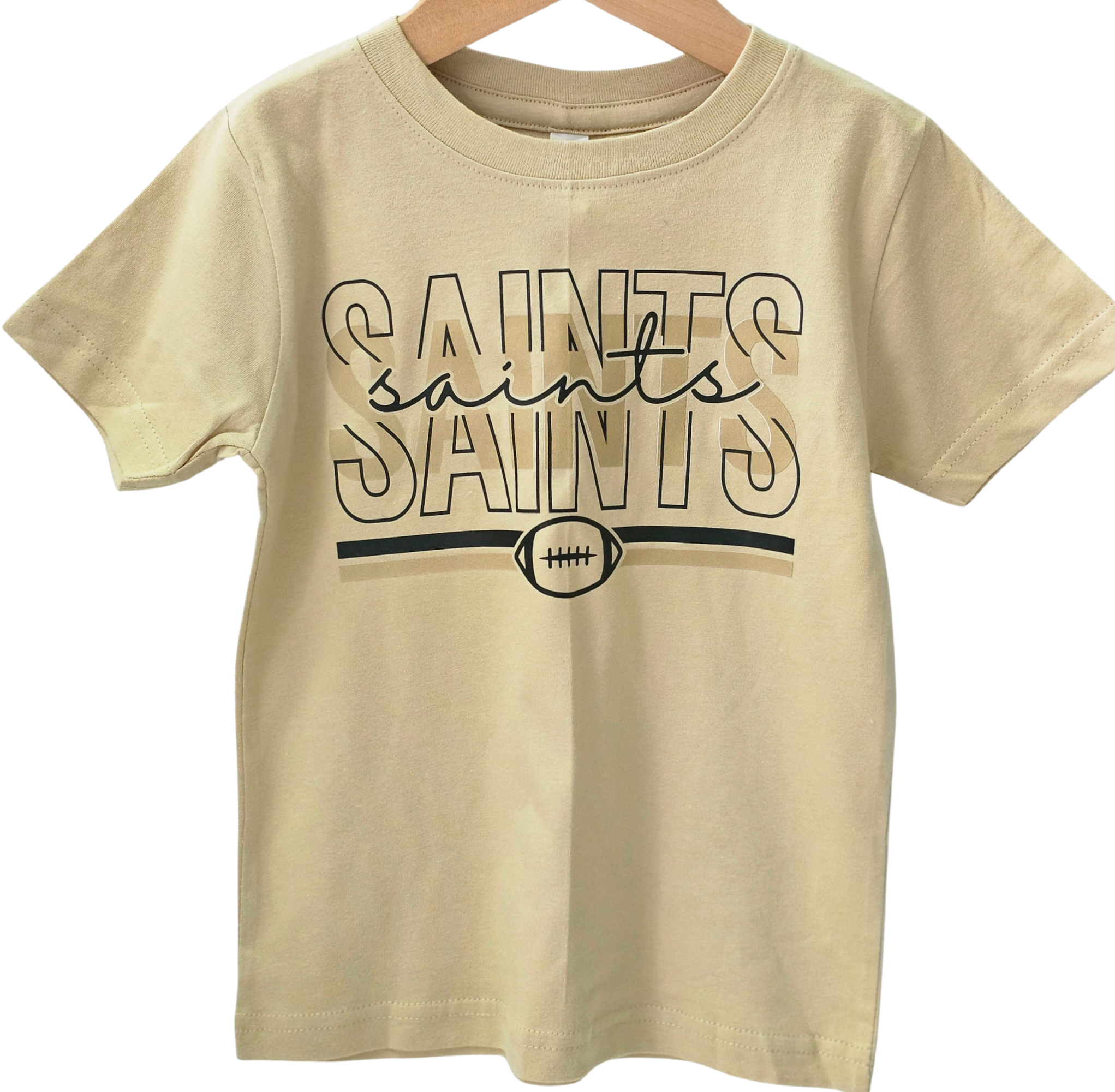 ntrl co. - Wholesale Screen Printed T-Shirt - Kids - Saints Graphic Tee0