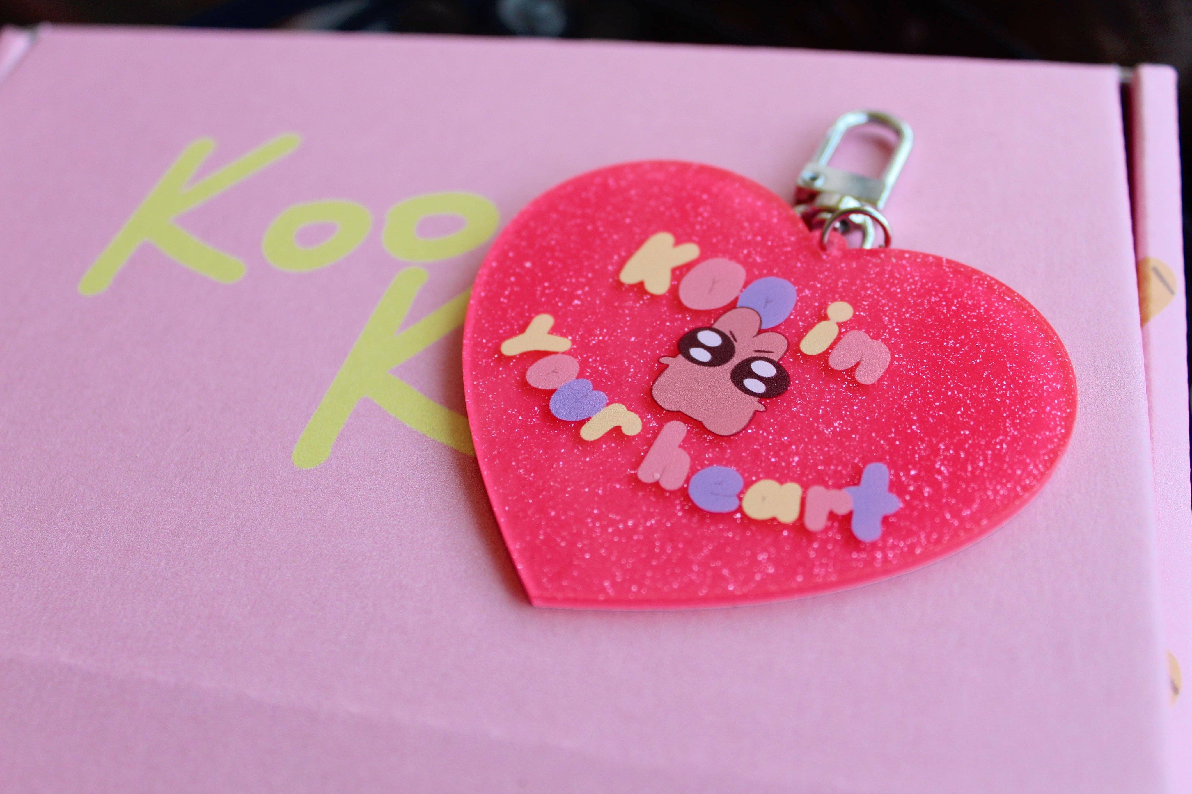 SadinYellow - Wholesale Keychain - Women's - Koo in your Heart Charm1