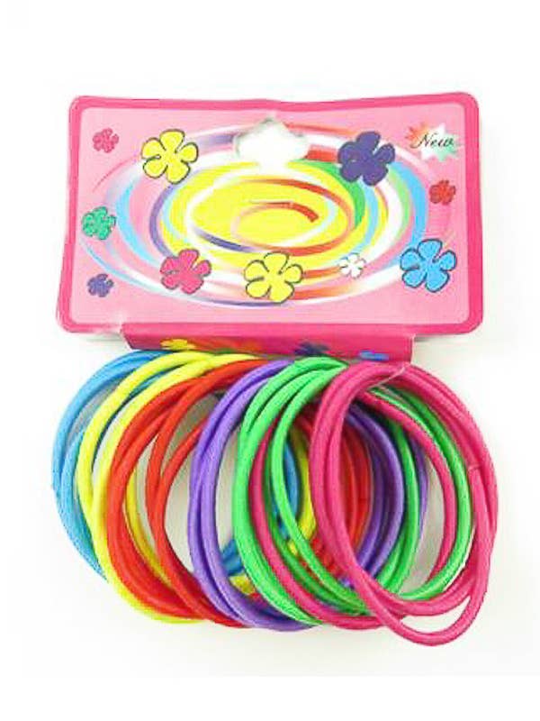 Neon Elastic Hair Ties for wholesale by Cap Zone