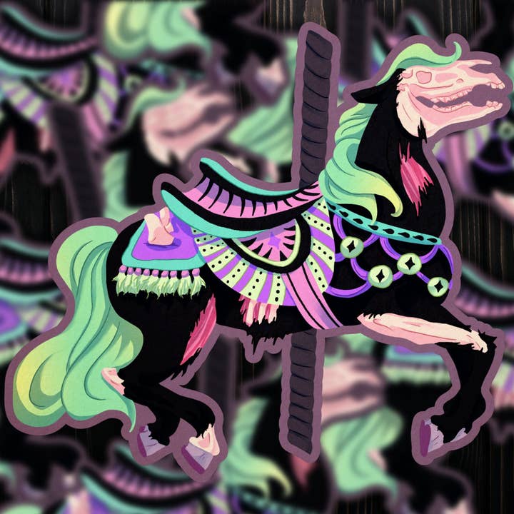 Adesivo de vinil Eterno Ride por atacado de K.E. Antoloci