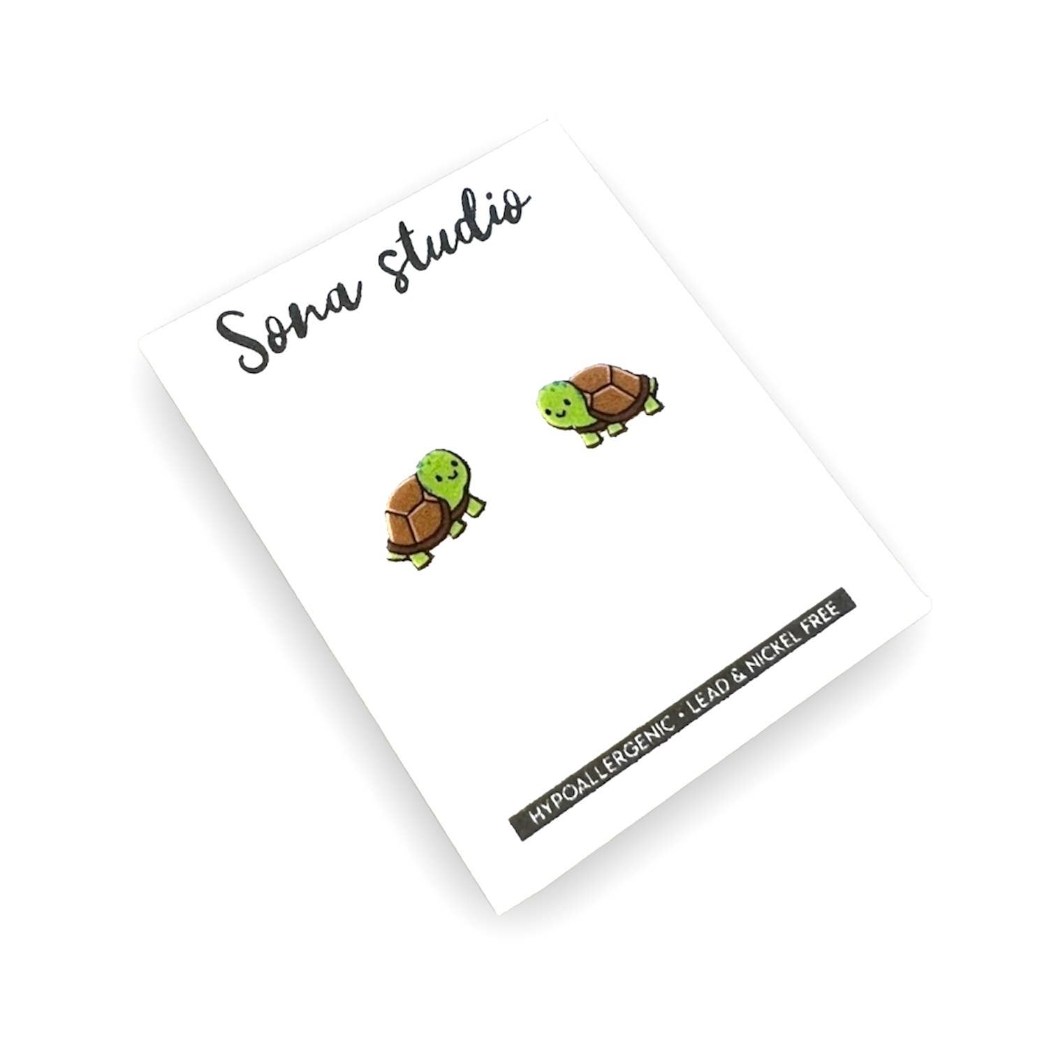 Sona Studio - Wholesale Stud/Post Earrings - Turtle Earrings1