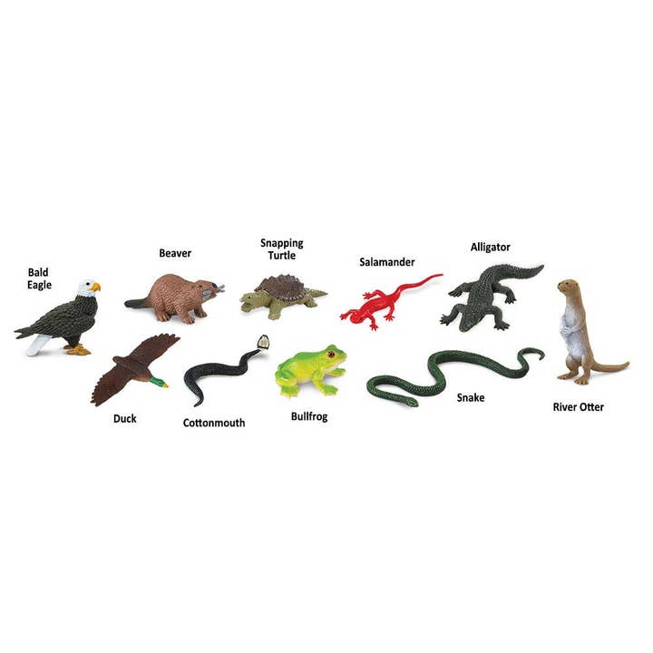 Safari LTD - Canada - Wholesale Figurine Toy - Kids - River Bulk Bag - 765704
