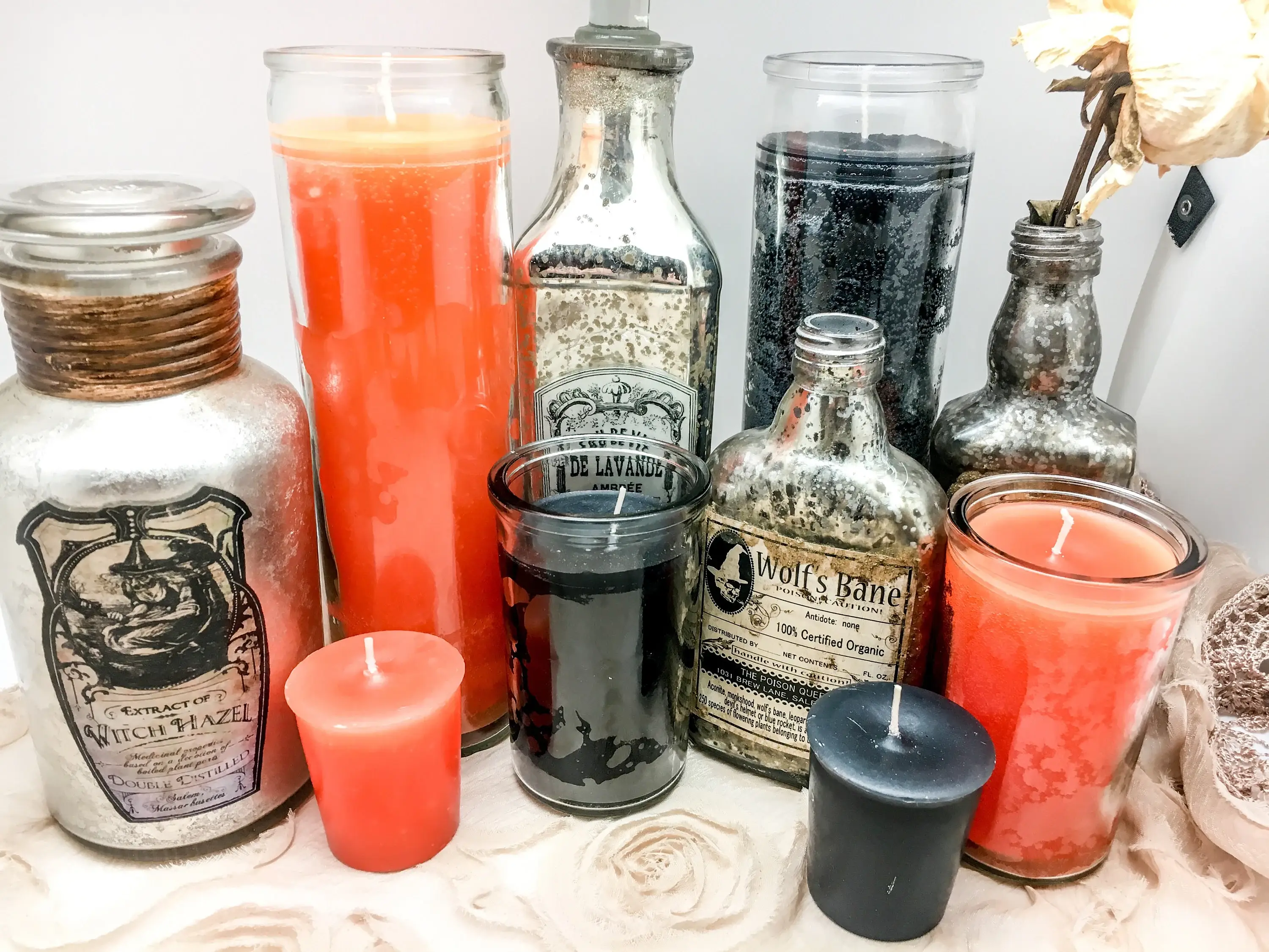 Ceridwen’s – wholesale Burkljus – Svart 2 dagsljus - ta bort negativ energi, skydd1