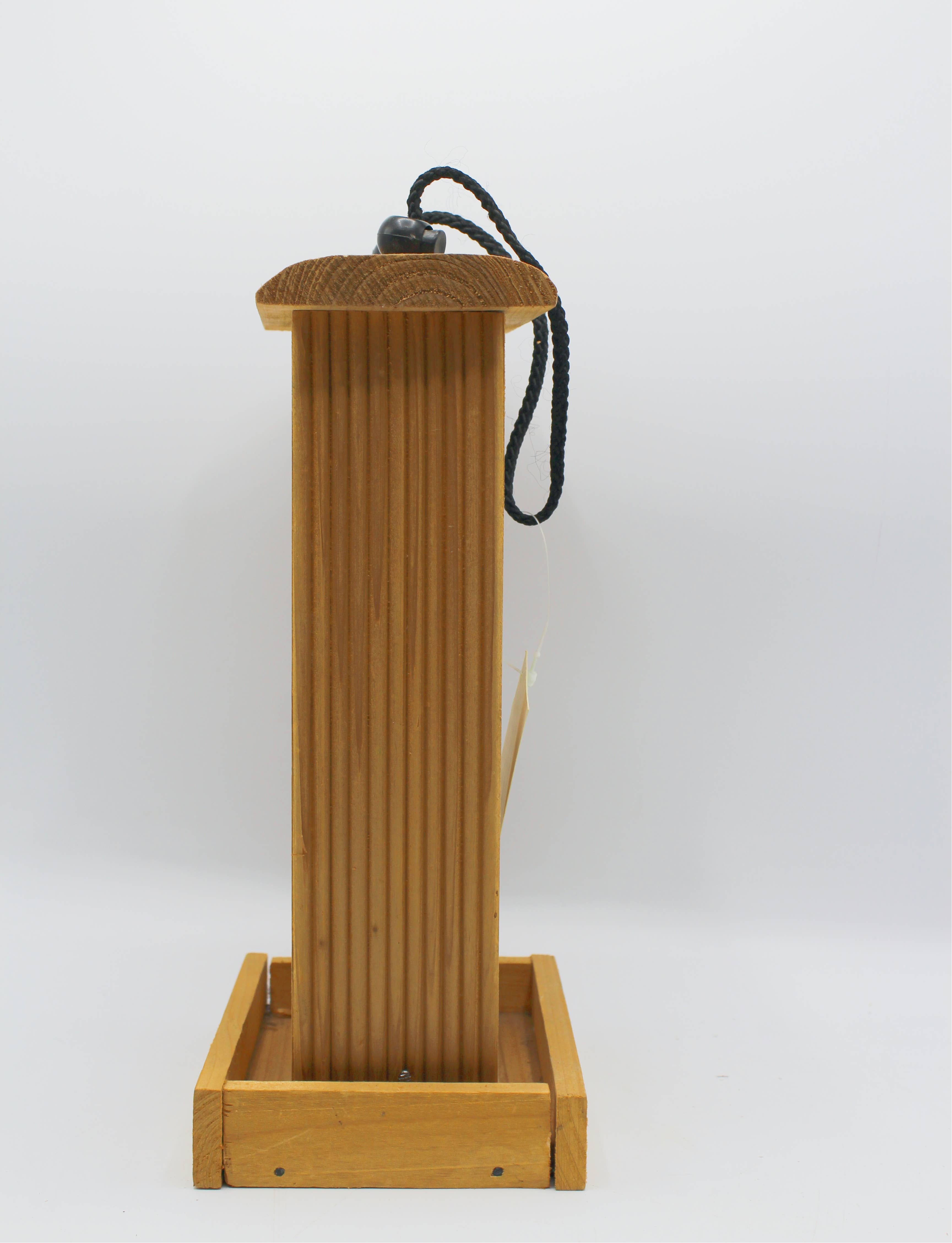 Fioretto Renato S.r.l. - Wholesale Bird Feeder - Light Wooden Tall Feeder1