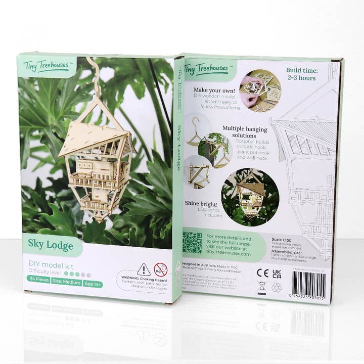 Tiny Treehouses - Wholesale DIY Craft Kit - Sky Lodge2