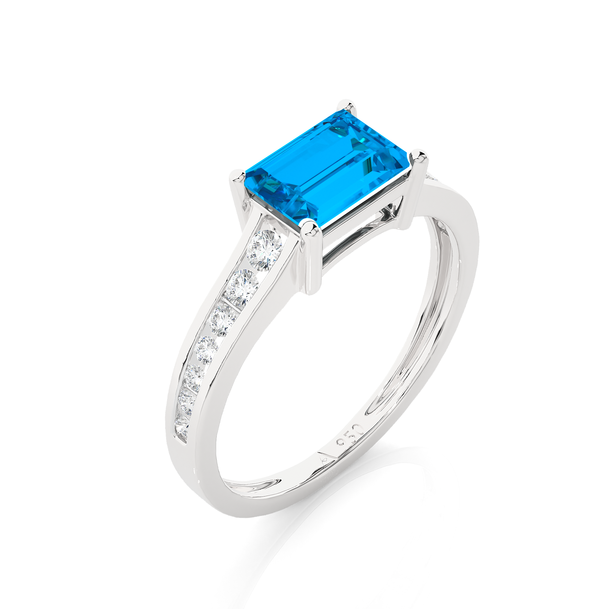 Aelra Joaillerie - Vendita all'ingrosso Anelli multipietra - TURIN - Anello con diamanti e pietre1