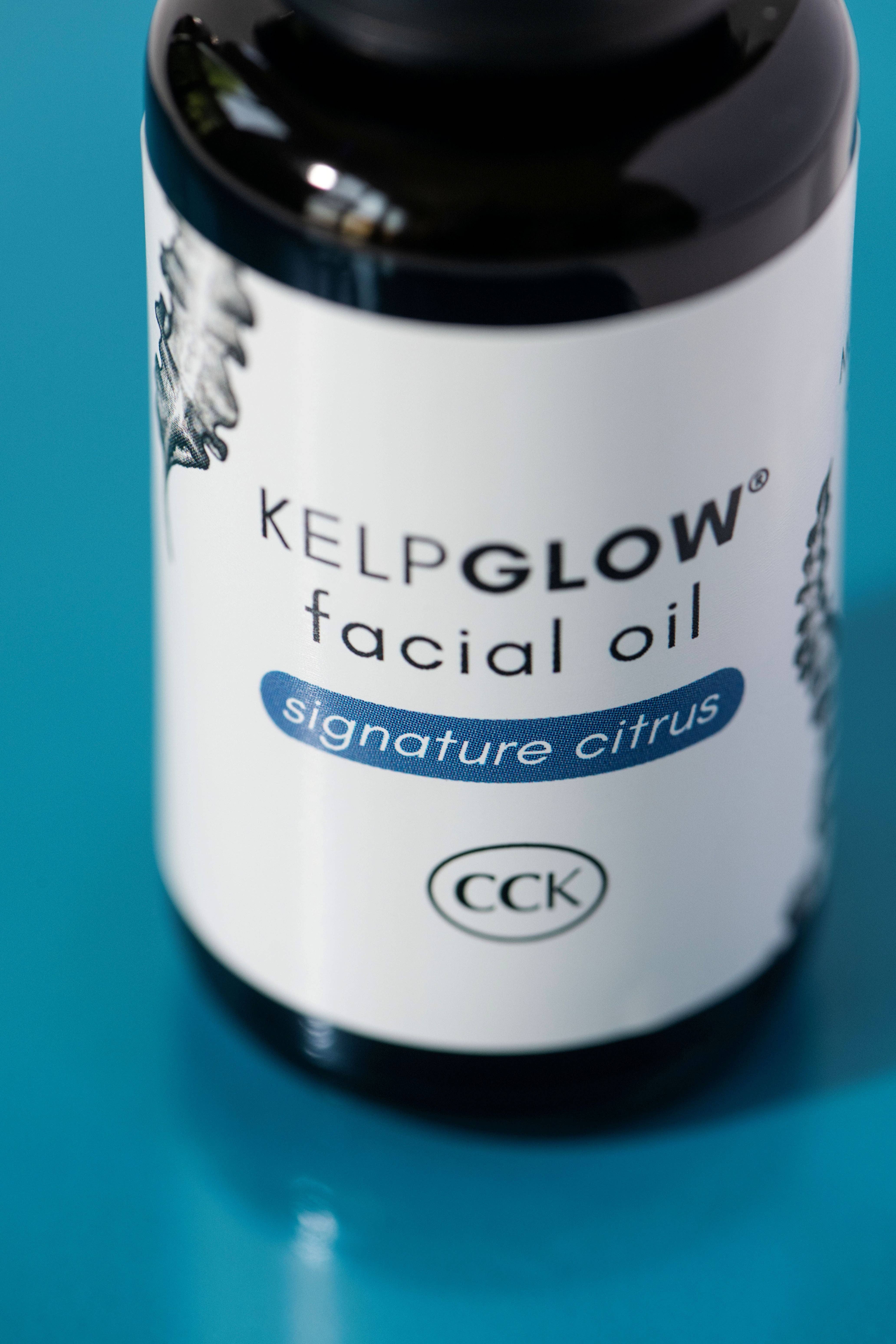 Cold Current Kelp - Wholesale Facial Oil - KelpGlow® Facial Oil Mini (Signature Citrus) - 0.34 fl oz (10ml)8