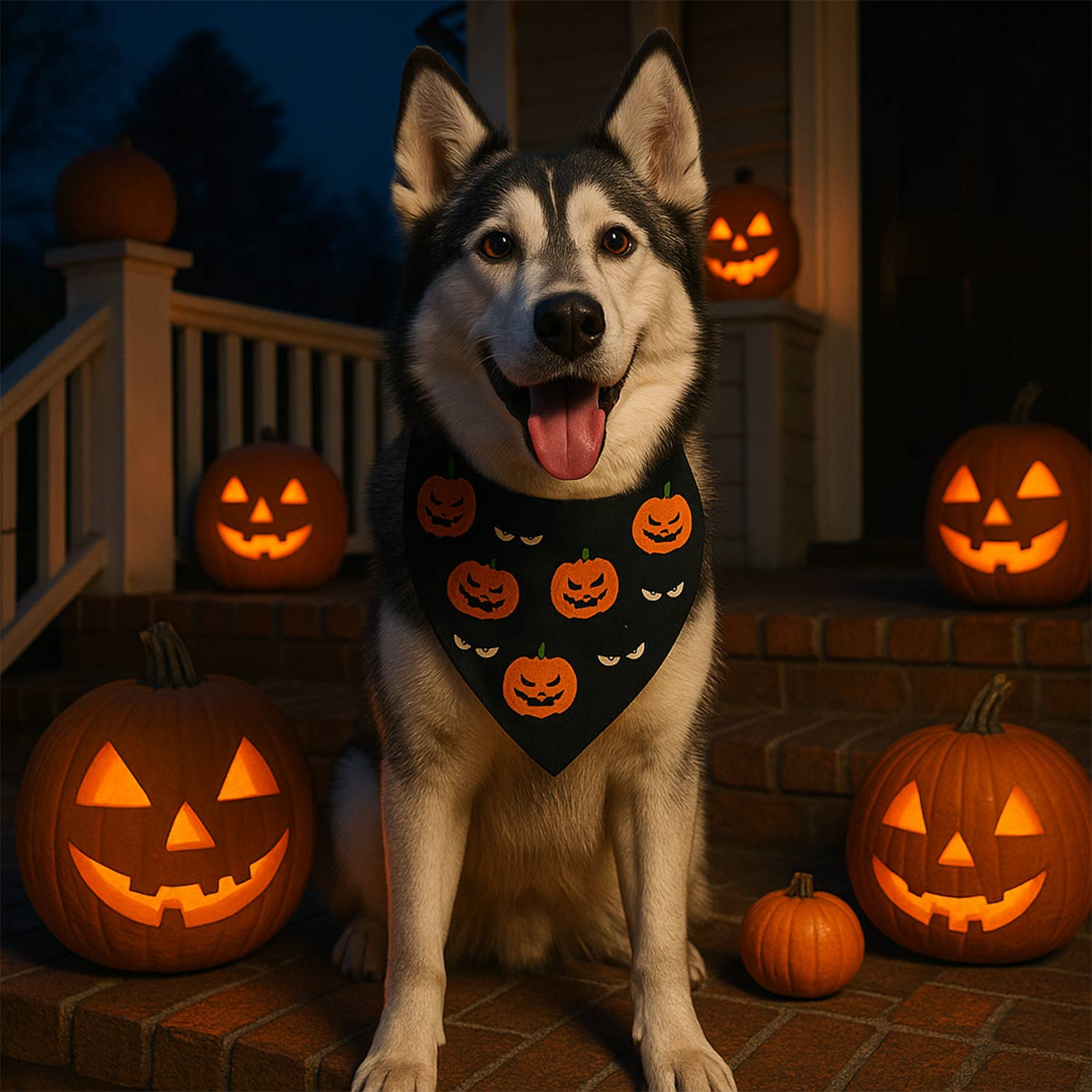 Extreme Fit Wholesale - Wholesale Pet Bandana - Dog - Halloween Pet Bandana – Festive Seasonal Accessory12