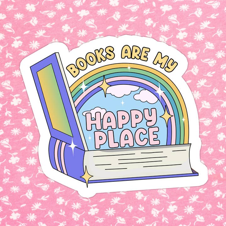 Stickers+ X Ashley Bexar - Wholesale Sticker - Books Bookish Book Waterproof Vinyl Sticker0