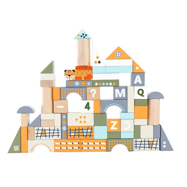 Leo & Friends - Wholesale Blocks - Kids Baby - Leo & Friends Count & Spell Blocks Set for Toddlers16