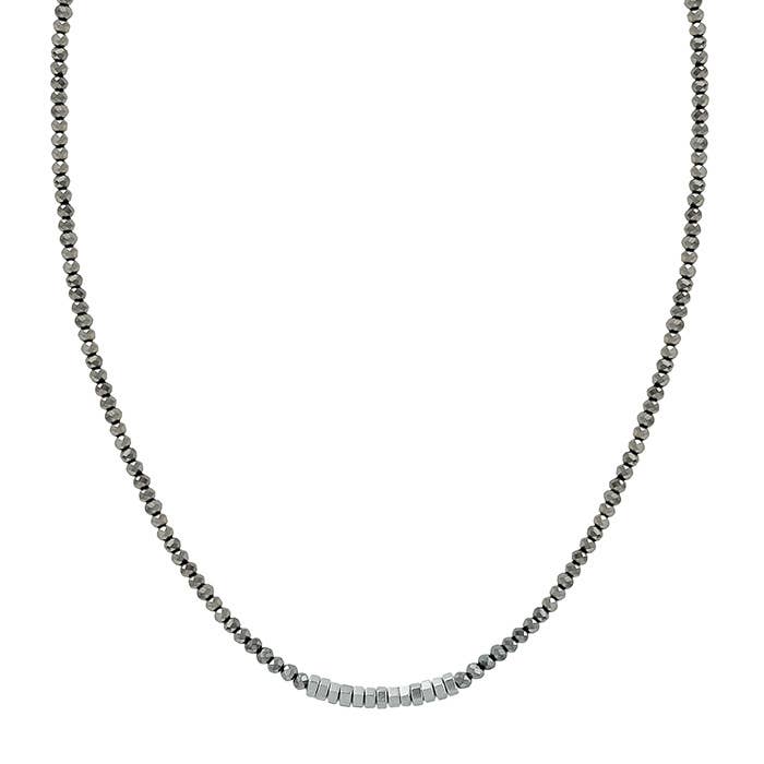 BOND GOLD HEMATITE CHOKER for wholesale by Meghan Browne Style