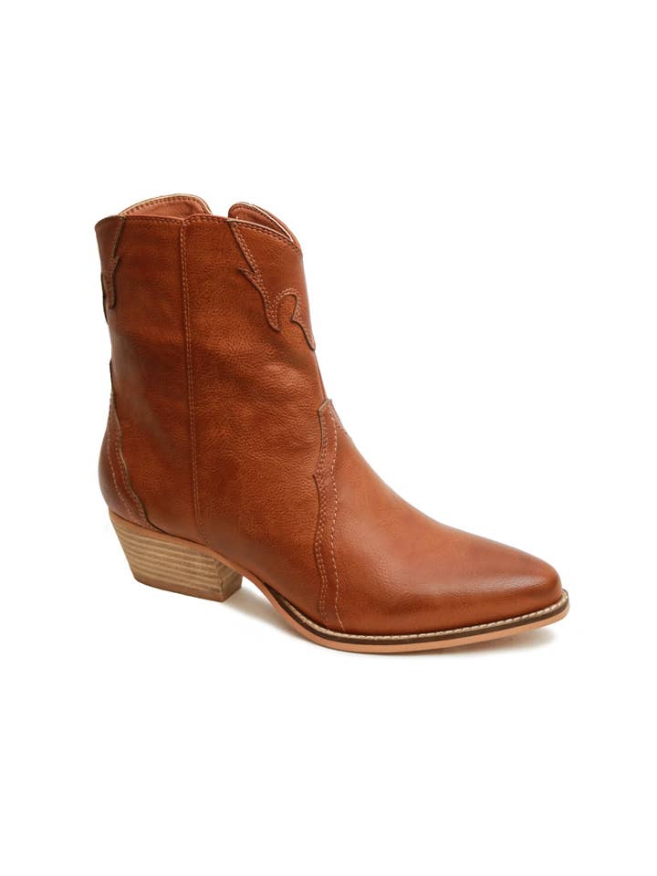 BEAST FASHION - Wholesale Cowboy Boots - Women's - DALLAS-01 Western Ankle Boot1