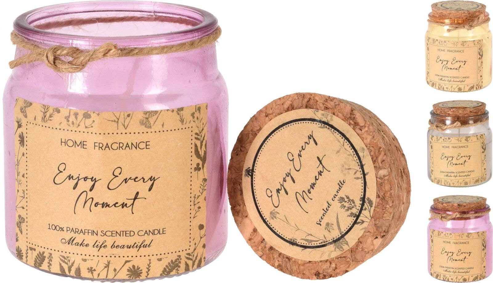 DRYdecorations – wholesale Burkljus – Doftljus glädje0