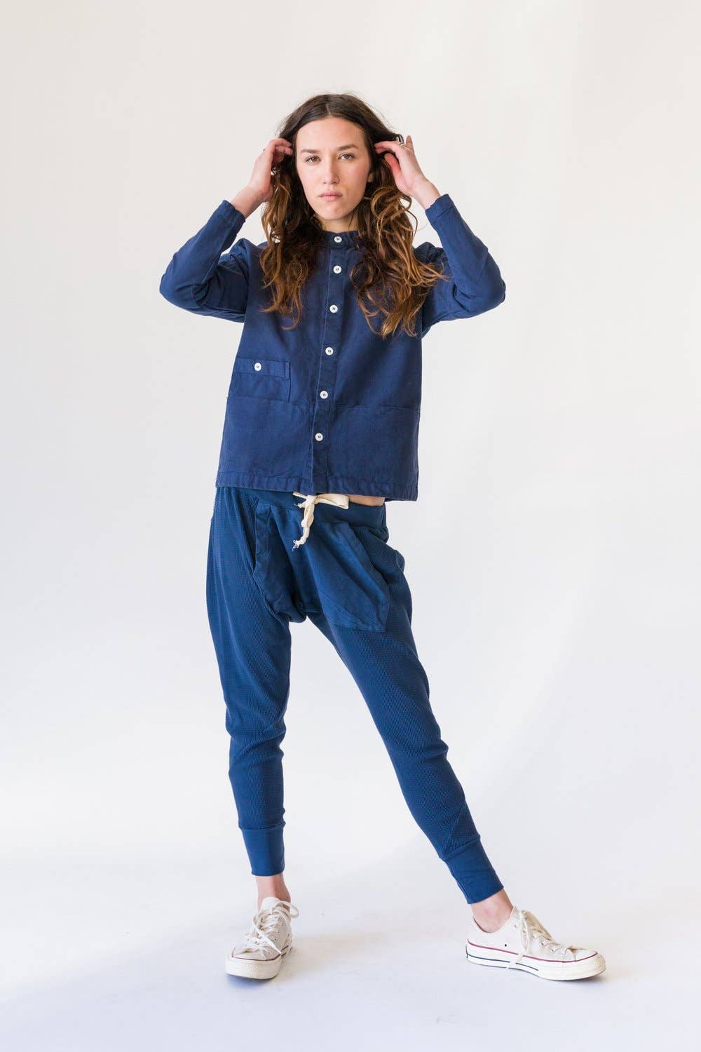 Seeker – Großhandel Mantel - Damen – Raj Cordmantel aus Hanf-Baumwollmischung8