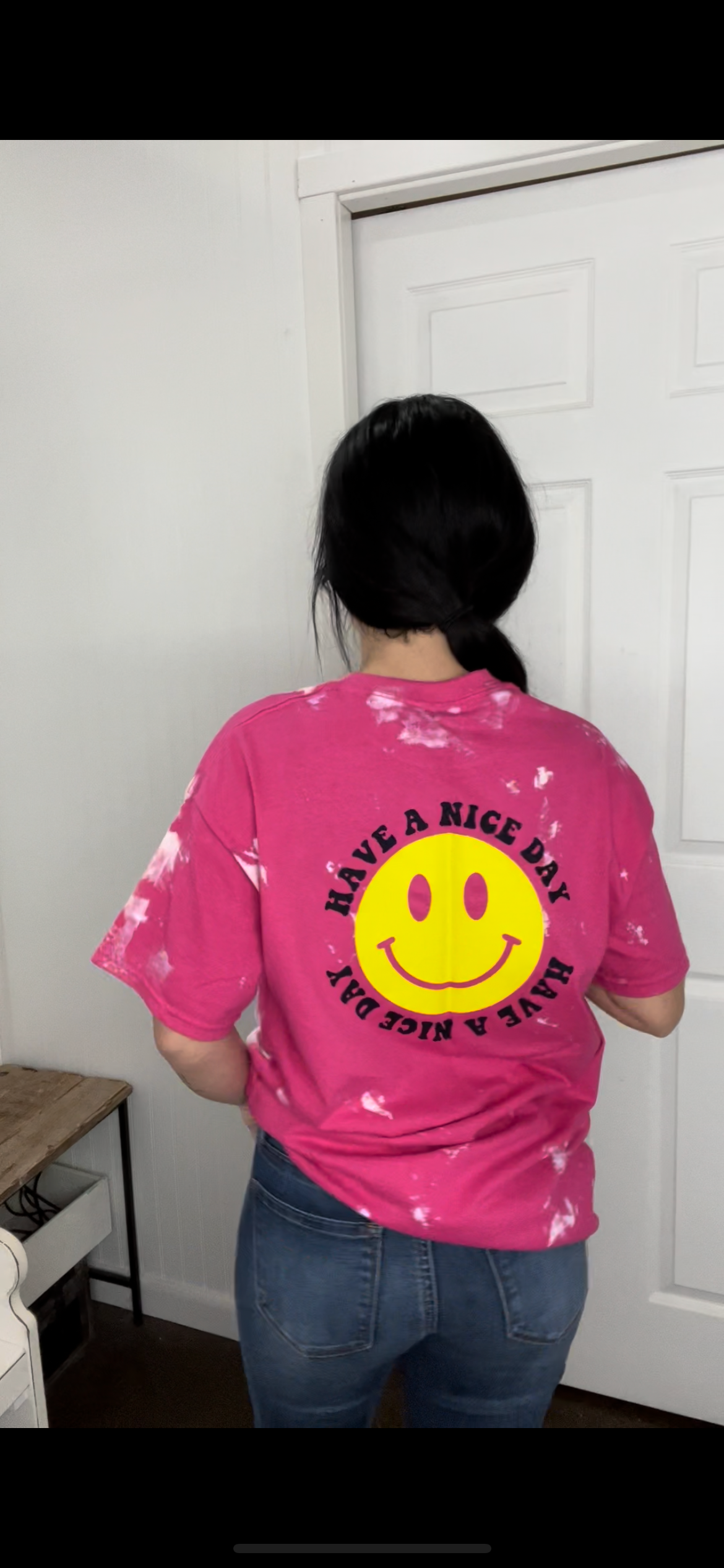 Magnolia Fern + Co – wholesale Screen printed t-shirt – Women′s – Have a Nice Day1