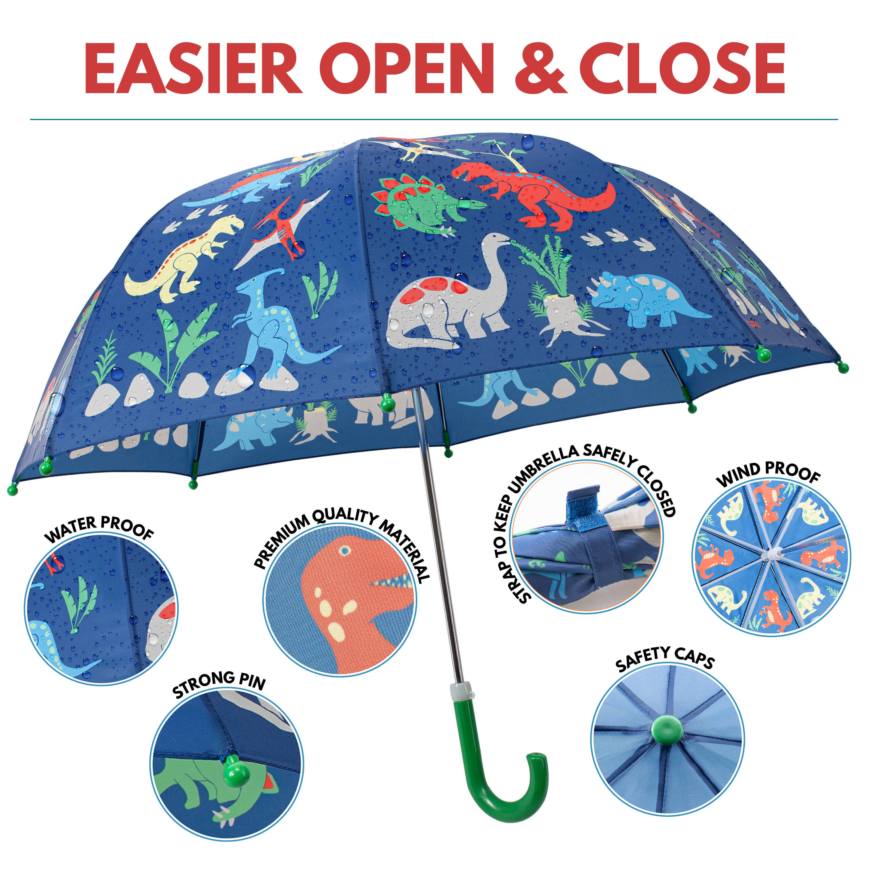 REMOVED BRAND - Wholesale Umbrella - Kids - Dino Nation umbrella3