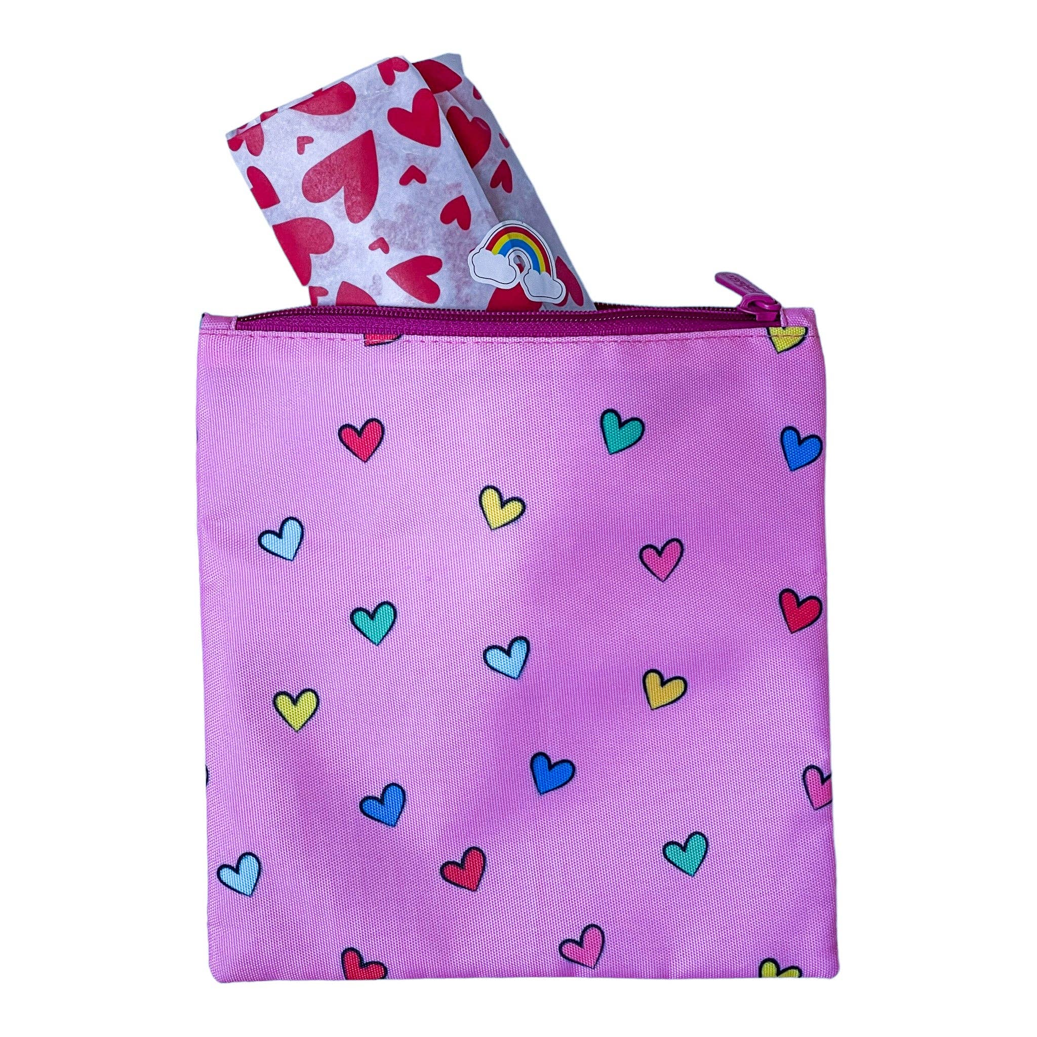 Yumbox - Wholesale Lunch Bag/Box - Kids - Reusable Sandwich Bag - Set of 2 - Hearts & Unicorns4