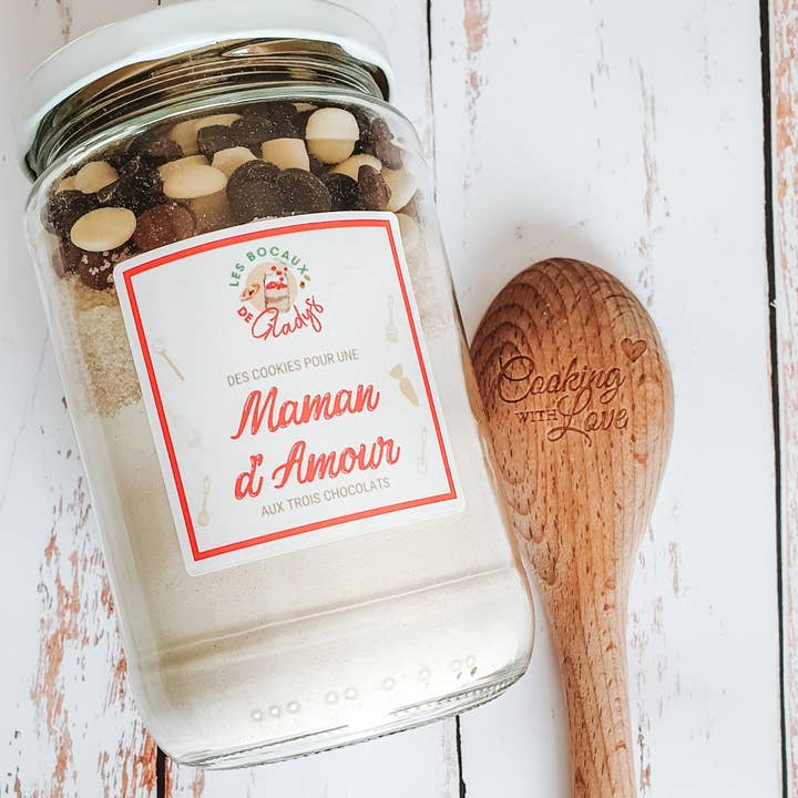 Les Bocaux de Gladys - Wholesale Cookie Mix - Cookies 3 Chocolates - gluten-free option1