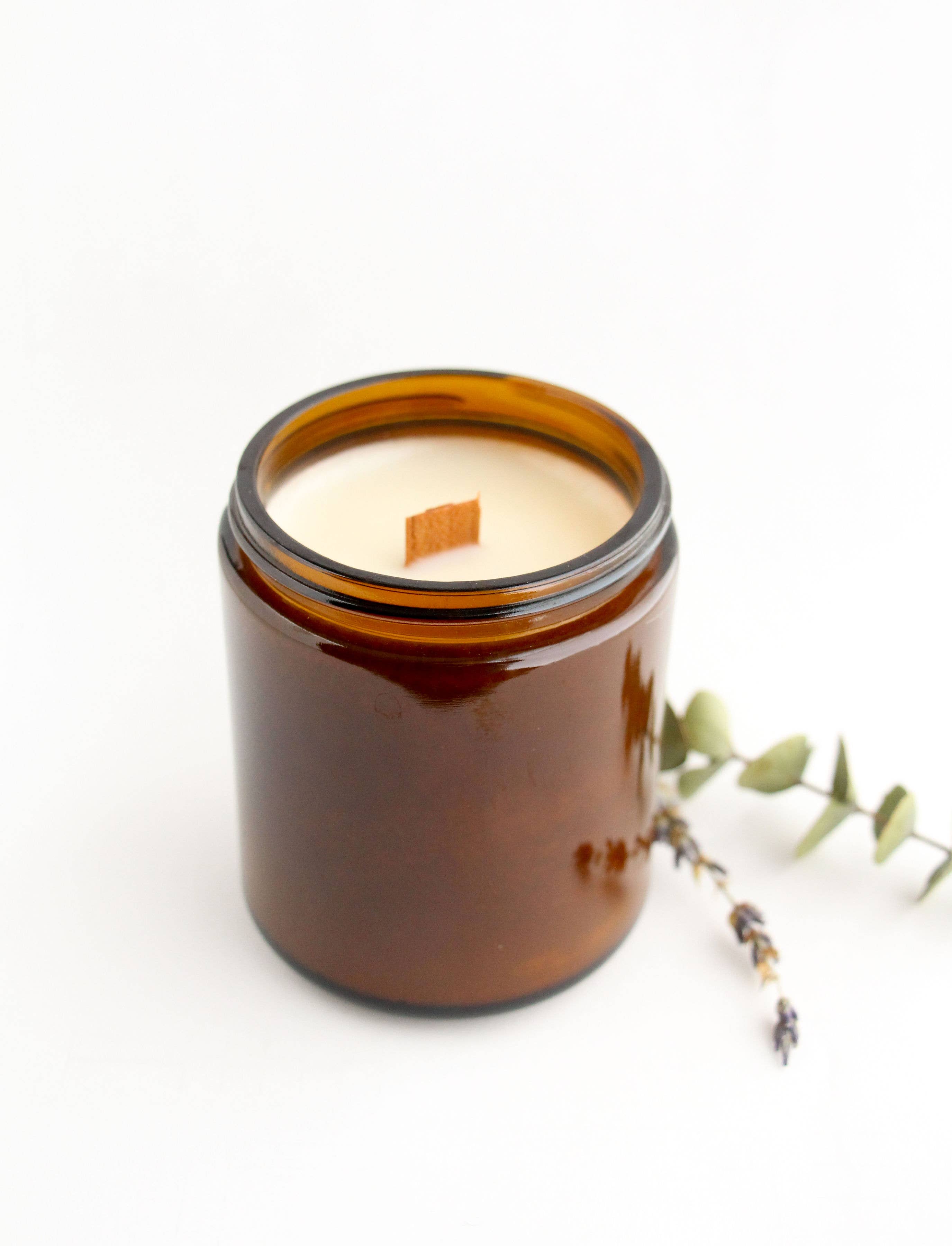 Wholesale Candles - Wholesale Jar/Filled Candle - 8 oz Wholesale Amber Candles | Best Seller Scents8