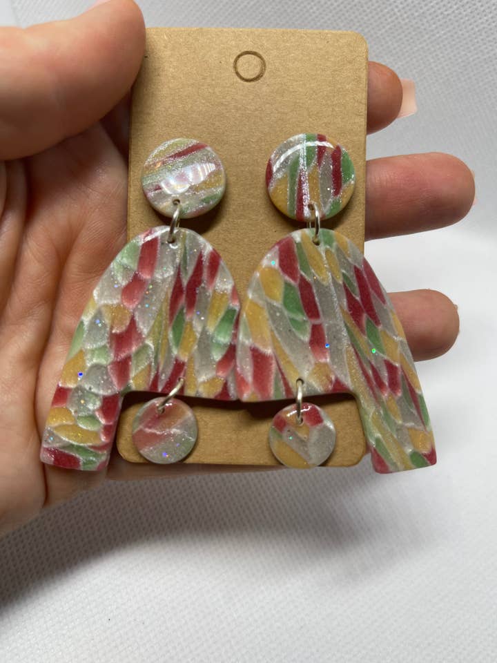 Arch Circle Stained Glass for wholesale by The Clayed Peach