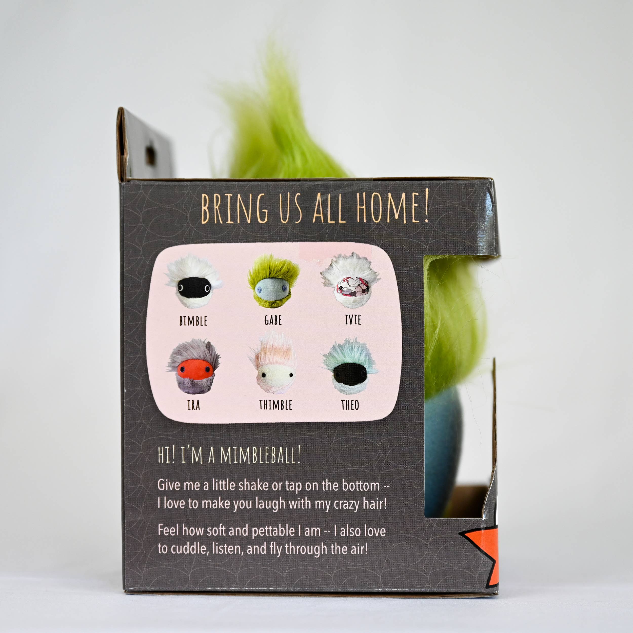 Mimbleball - Wholesale Stuffed/Plush Toy - Kids & Baby - Gabe (Packaging Box) -- the cuddly, comforting companion3