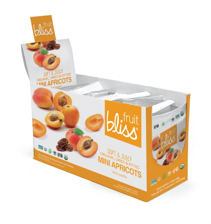 Fruit Bliss - Wholesale Dried/Dehydrated Fruit - Organic Soft & Juicy Turkish Mini Apricots