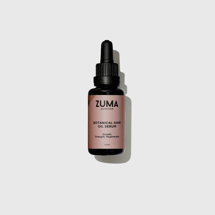 Botanical Hair Oil Serum for wholesale by Zuma Nutrition