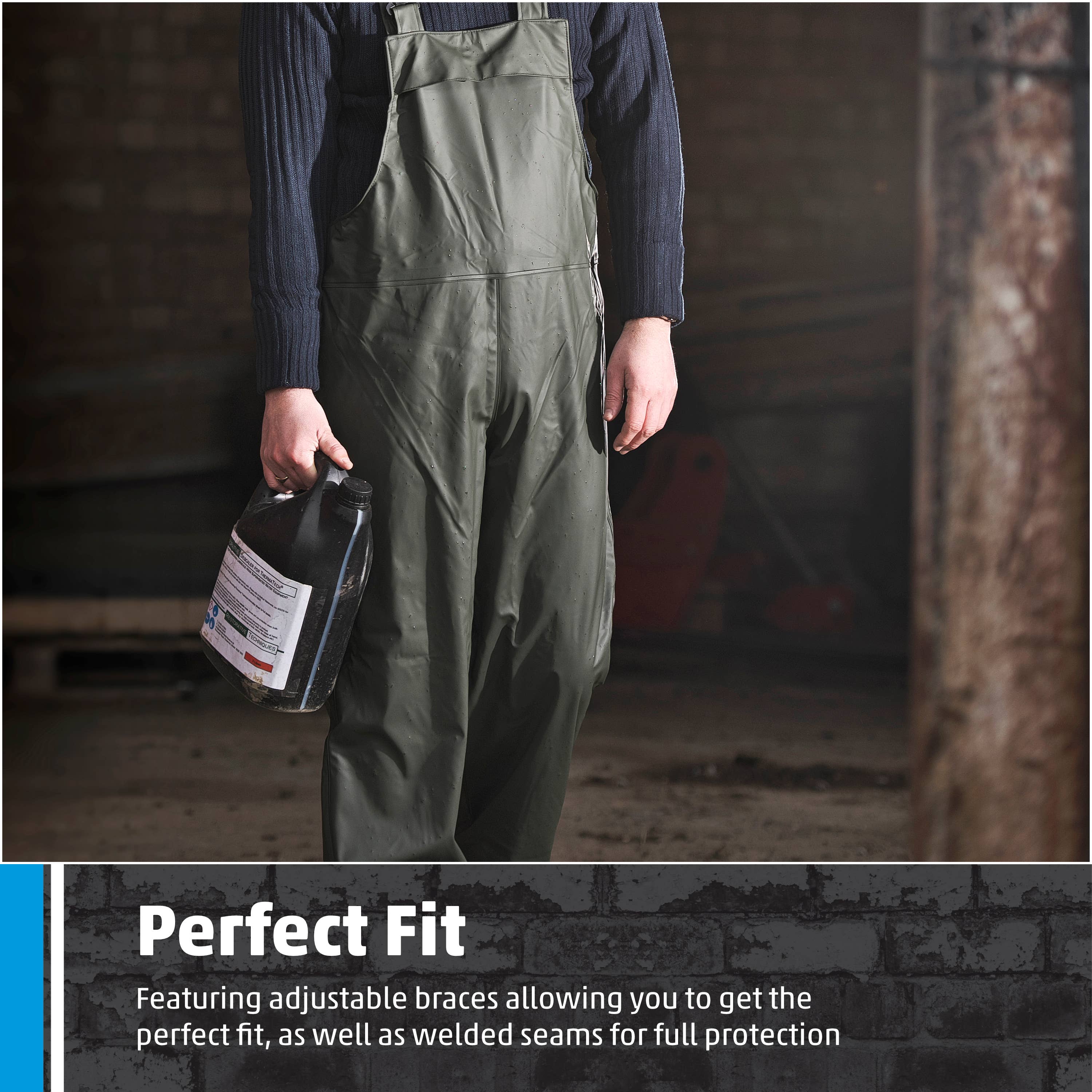 TuffStuff Workwear – wholesale Overalls – Women's – Fort Airflex Bib 'N' Brace, Waterproof Work Overalls6