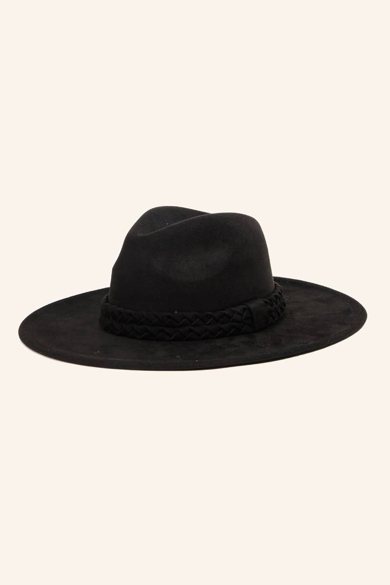 Anarchy Street - Wholesale Fedora - Women's - Double Rope Braid Fedora Hat0