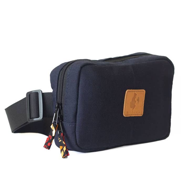 Ecodunia - Wholesale Belt Bag - Unisex - Canvas Crossbody Belt Bag Pouch, The Everywhere Belt Bag 1L8