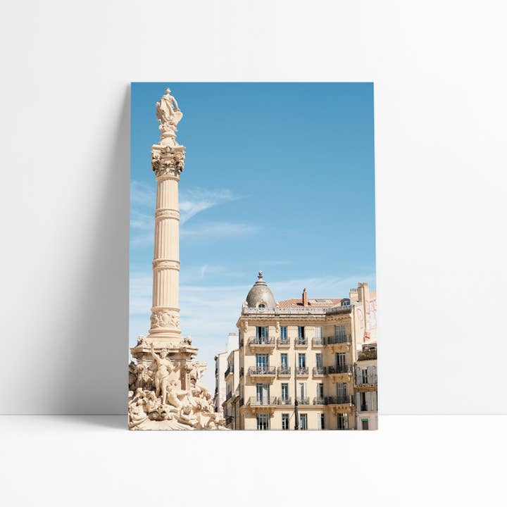 David & David Studio - Wholesale Art Print - POSTER 30X40 CM - Place Castellane