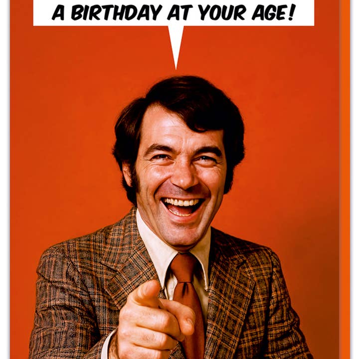 Dean Morris Cards - Wholesale Birthday Card - Celebrating a Birthday at your age Greeting Card1